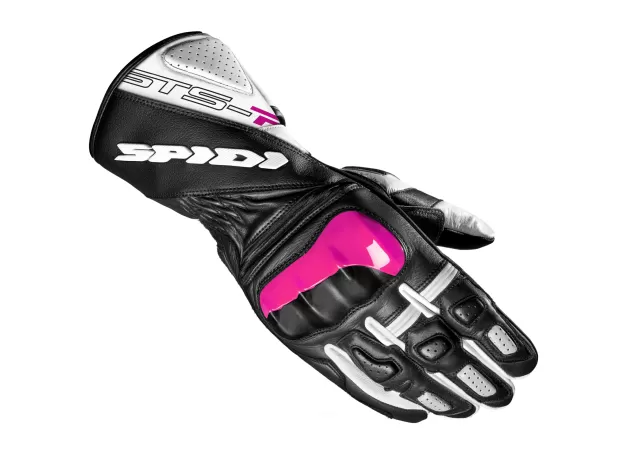 SPIDI Мотоперчатки STS-R2 женские, Размер: M, Цвет: Black/Fuchsiа