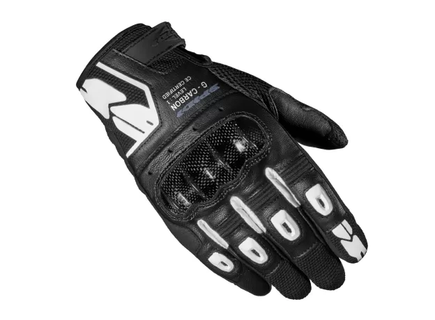SPIDI Мотоперчатки G-CARBON, Размер: XL, Цвет: Blаck/White