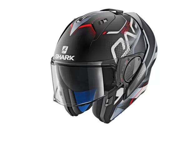 SHARK Шлем EVO-ONE 2, Размер: XS, Цвет: KEENSER - black/grey/matt/red