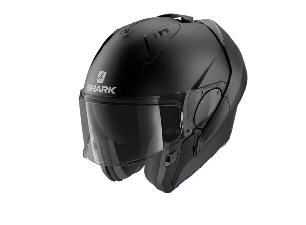 SHARK Шлем EVO-ES, Размер: S, Цвет: BLANK - Black Mat