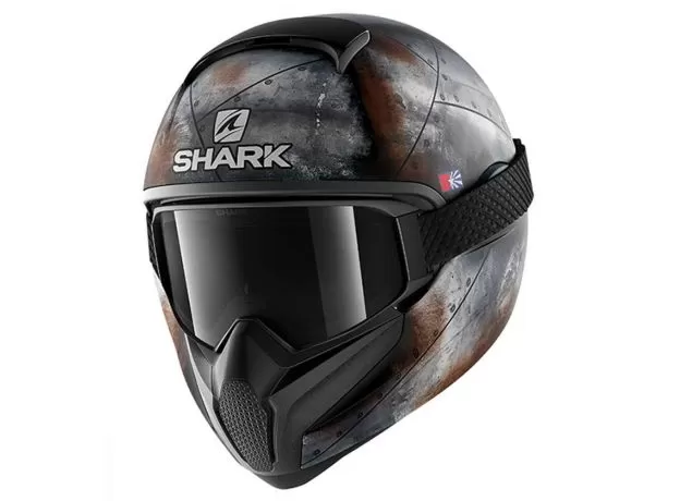 SHARK Шлем VANCORE 2, Размер: XL, Цвет: FLARE - black/grey/matt/orange