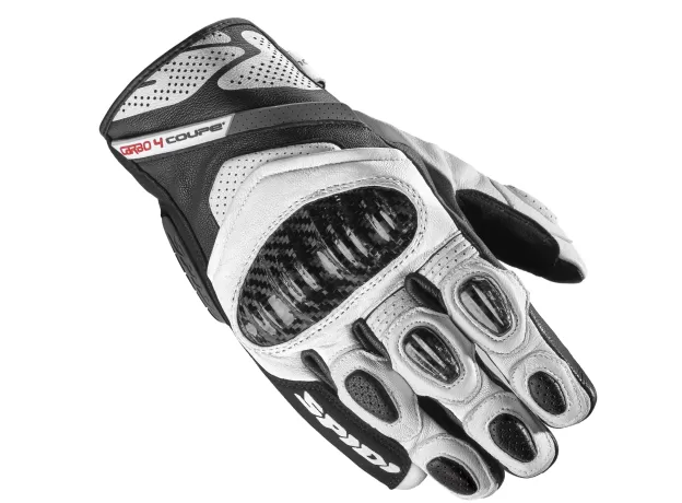 SPIDI Мотоперчатки CARBO 4 COUPE', Размер: S, Цвет: Blаck/White