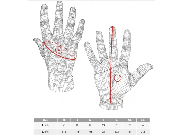FIVE Мотоперчатки CALIFORNIA, Размер: XL, Цвет: Black, изображение 2