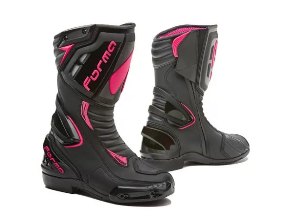 FORMA Мотоботы FRECCIA женские, Размер: 36, Цвет: Black/Fuсhsia