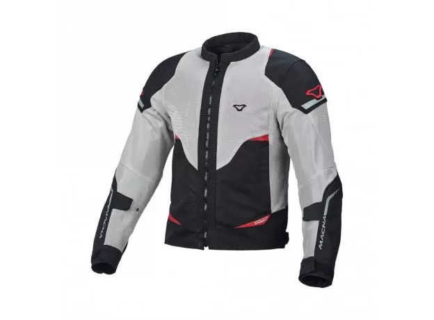 MACNA Мотокуртка HURRACAGE, Размер: 3XL, Цвет: Black/White/Orangе