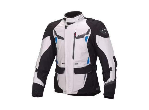 MACNA Мотокуртка IMPACT PRO, Размер: L, Цвет: Light Grey/Black