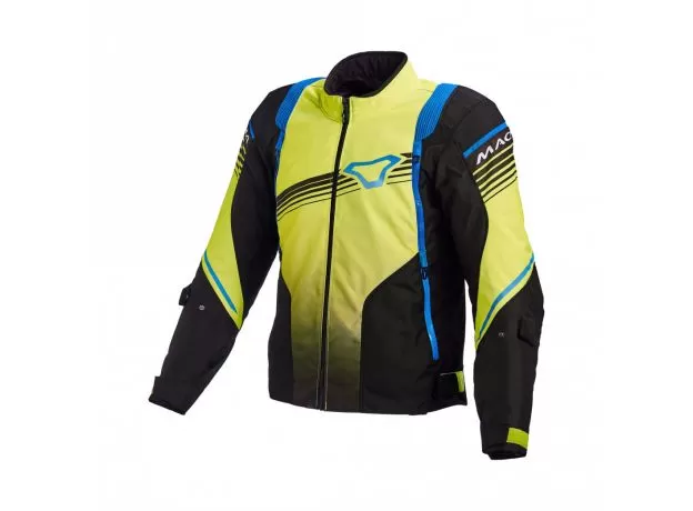 MACNA Мотокуртка CHARGER, Размер: 3XL, Цвет: Yellow/Black