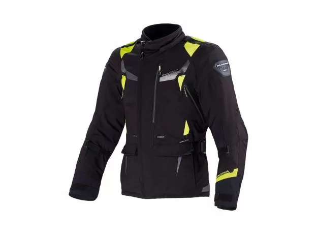 MACNA Мотокуртка IMPACT PRO, Размер: M, Цвет: black/neon yellow