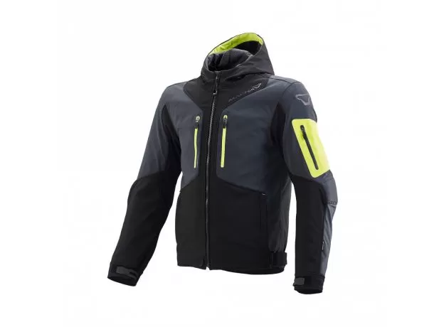 MACNA Мотокуртка AYTEE, Размер: XL, Цвет: BLACK/YELLOW