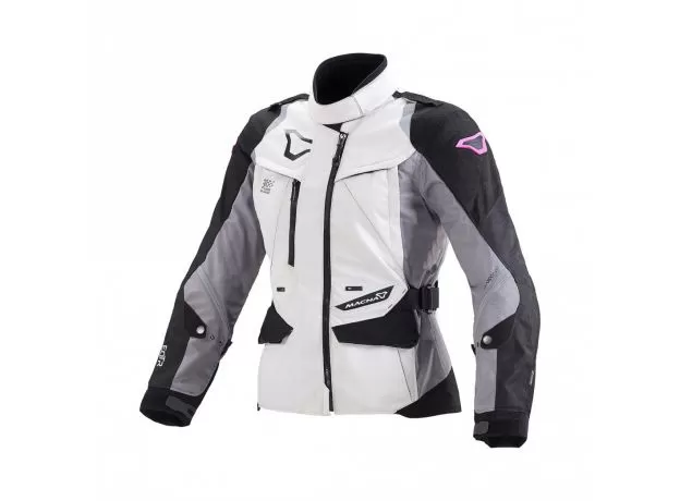 MACNA Мотокуртка EQUATOR женская, Размер: L, Цвет: white/grey