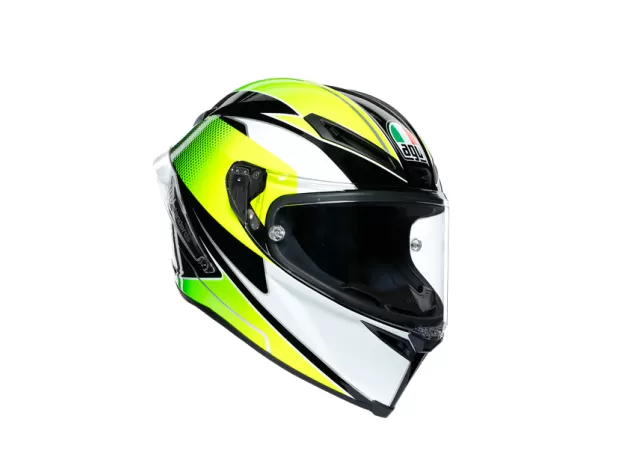AGV Шлем CORSA R, Размер: XXL, Цвет: MULTI - SUPERSPORT BLACK/WHITE/LIME