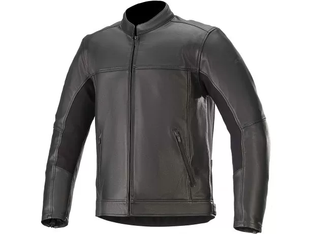 ALPINESTARS Мотокуртка кожаная TOPANGA, Размер: S, Цвет: Black