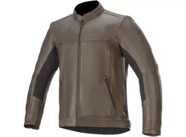 ALPINESTARS Мотокуртка кожаная TOPANGA, Размер: S, Цвет: Brоwn