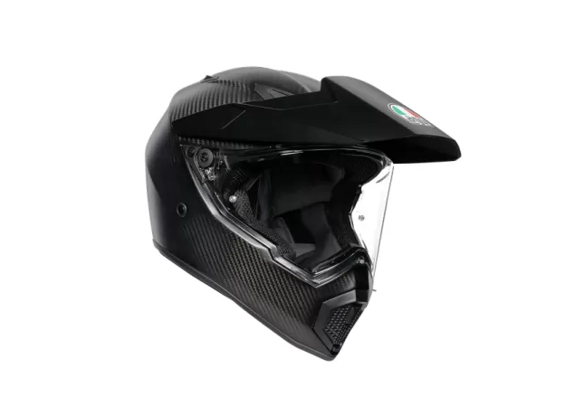 AGV Шлем AX9, Размер: XL, Цвет: MONO - MATT CARBON