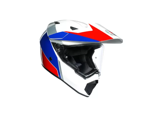 AGV Шлем AX9, Размер: MS, Цвет: MULTI - ATLANTE WHITE/BLUE/RED