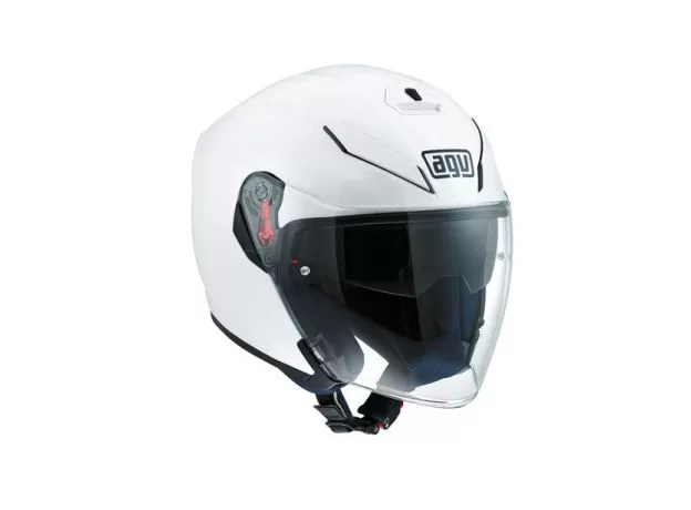 AGV Шлем K-5 JET, Размер: ML, Цвет: MONO - PEARL WHITE