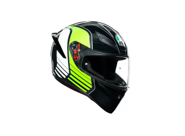 AGV Шлем K1, Размер: S, Цвет: MULTI - POWER GUNMETAL/WHITE/GREEN от магазина rszone AGV Шлем K1, Размер: S, Цвет: MULTI - POWER GUNMETAL/WHITE/GREEN