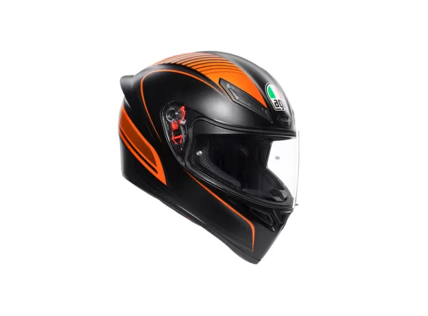 AGV Шлем K1, Размер: XS, Цвет: MULTI - WARMUP MATT BLACK/ORANGE от магазина rszone AGV Шлем K1, Размер: XS, Цвет: MULTI - WARMUP MATT BLACK/ORANGE