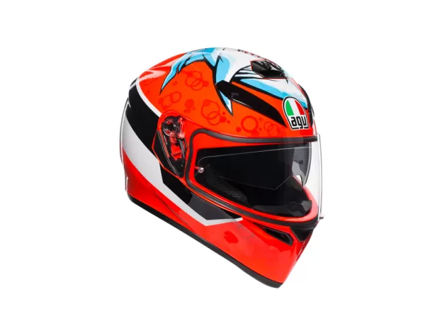 AGV Шлем K3 SV, Размер: XS, Цвет: MULTI - ATTACK от магазина rszone AGV Шлем K3 SV, Размер: XS, Цвет: MULTI - ATTACK