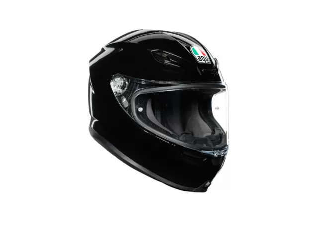 AGV Шлем K6, Размер: S, Цвет: MONO - BLACK