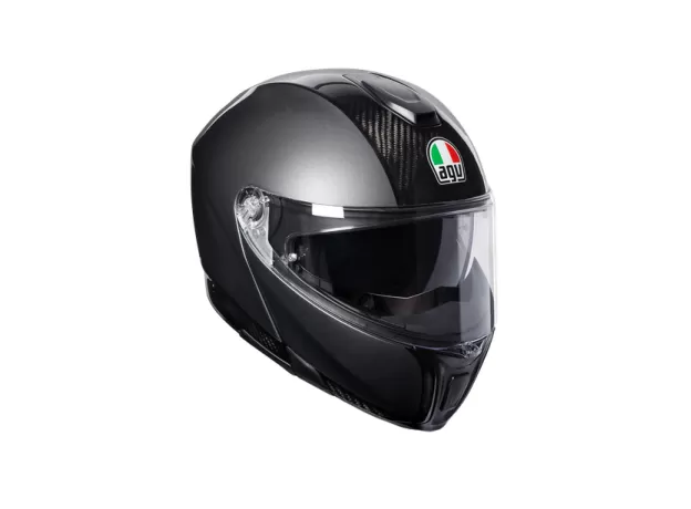 AGV Шлем SPORTMODULAR, Размер: S, Цвет: MONO - CARBON/DARK GREY