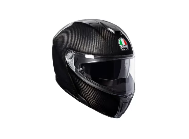AGV Шлем SPORTMODULAR, Размер: S, Цвет: MONO - GLOSSY CARBON