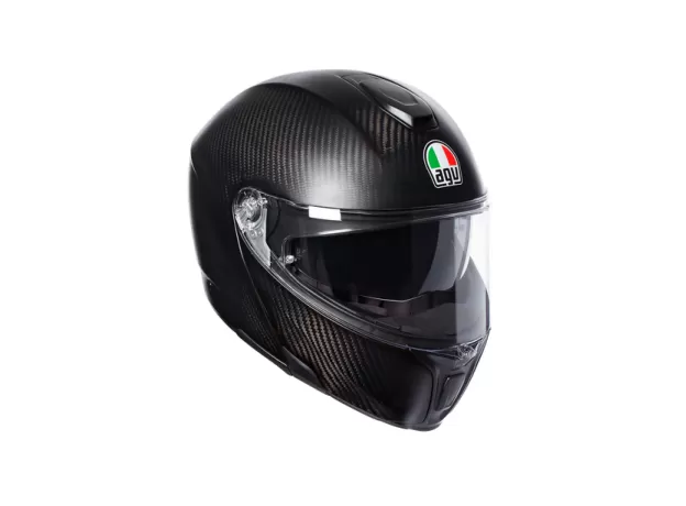 AGV Шлем SPORTMODULAR, Размер: XXS, Цвет: MONO - MATT CARBON
