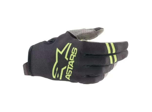 ALPINESTARS Мотоперчатки RADAR, Размер: S, Цвет: Black/Green Fluo от магазина rszone ALPINESTARS Мотоперчатки RADAR, Размер: S, Цвет: Black/Green Fluo