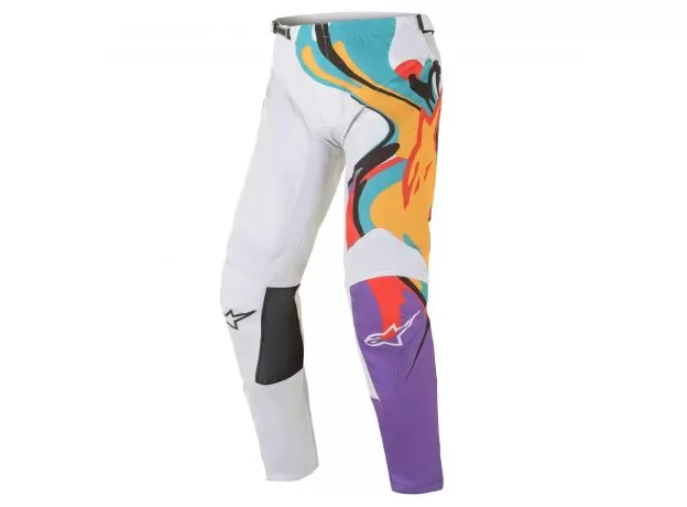 ALPINESTARS Кроссовые штаны RACER, Размер: 32, Цвет: FLAGSHIP White/Multicolour