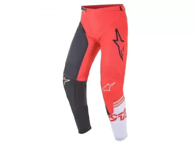 ALPINESTARS Кроссовые штаны RACER, Размер: 40, Цвет: COMPASS Anthracite/Red Fluo/White