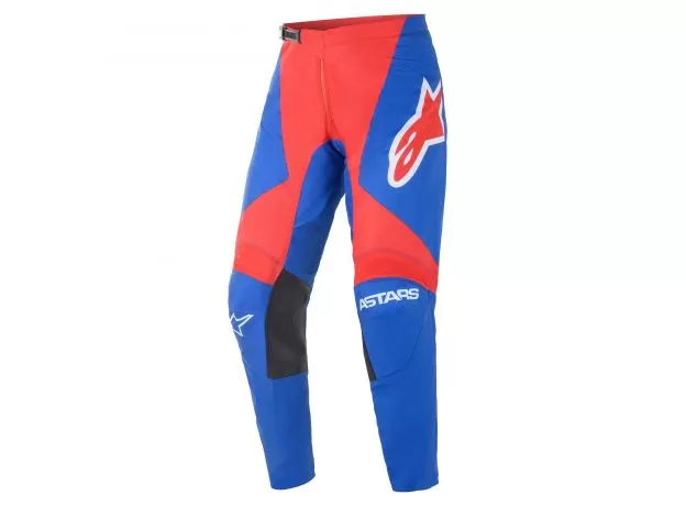 ALPINESTARS Кроссовые штаны FLUID, Размер: 34, Цвет: SPEED Blue/Bright Red