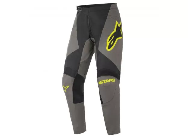 ALPINESTARS Кроссовые штаны FLUID, Размер: 34, Цвет: SPEED Black/Grey/Yellow