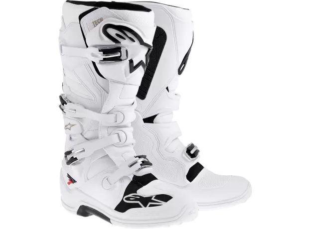 ALPINESTARS Мотоботы TECH 7, Размер: 11, Цвет: WHITE