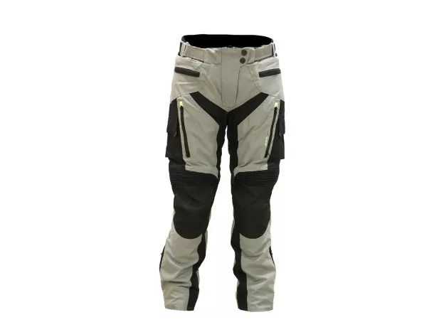 MCP Мотоштаны Venture женские, Размер: L, Цвет: черно-серо-желтый