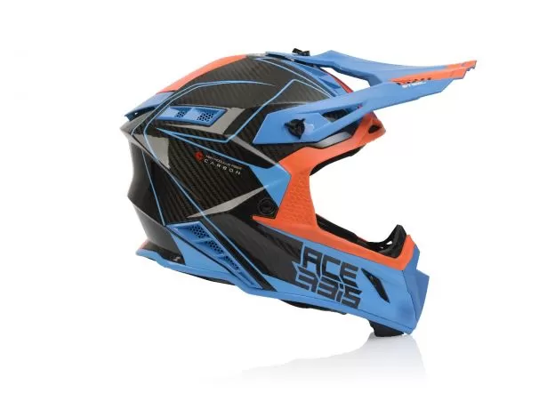 ACERBIS Шлем STEEL CARBON, Размер: XXL, Цвет: orange/blue