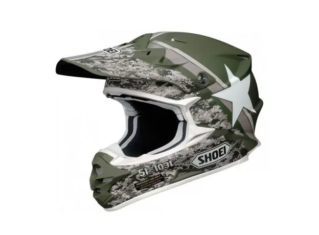 SHOEI Шлем VFX-W, Размер: S, Цвет: GREEN