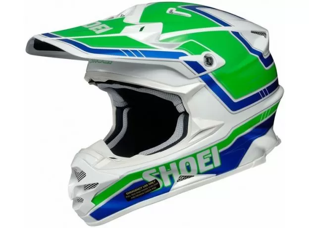 SHOEI Шлем VFX-W, Размер: L, Цвет: white/green