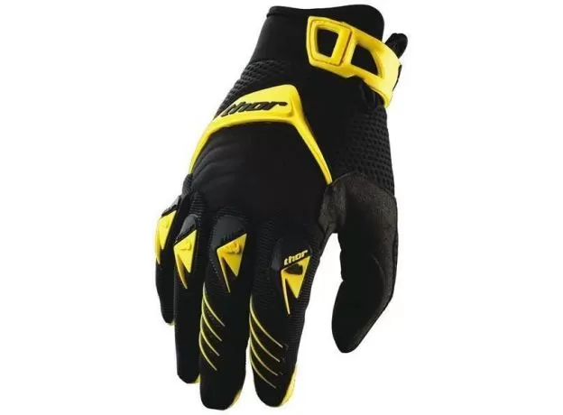 THOR Мотоперчатки DEFLECTOR, Размер: XS, Цвет: желтые
