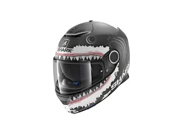 SHARK Шлем SPARTAN, Размер: S, Цвет: REPLICA LORENZO - black/grey/matt/white от магазина rszone SHARK Шлем SPARTAN, Размер: S, Цвет: REPLICA LORENZO - black/grey/matt/white
